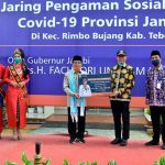 Penyerahan Bantuan JPS Pemprov Jambi di Rimbo BuJang