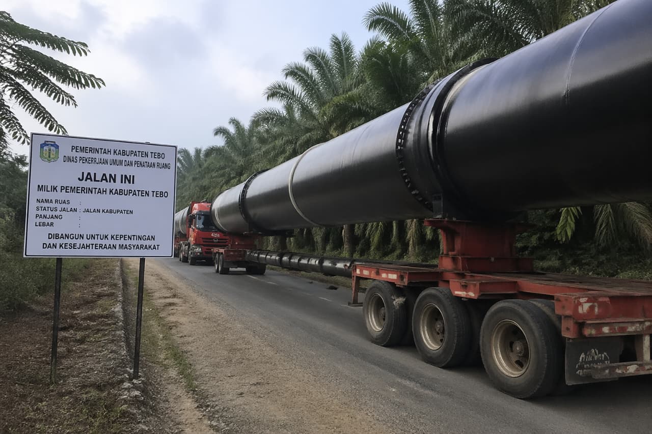 Rencana Jalan TMMD Untuk Jalur Pipa Montd’or oil, PUPR Tebo Singgung PAD dan Ganti Untung Masyarakat