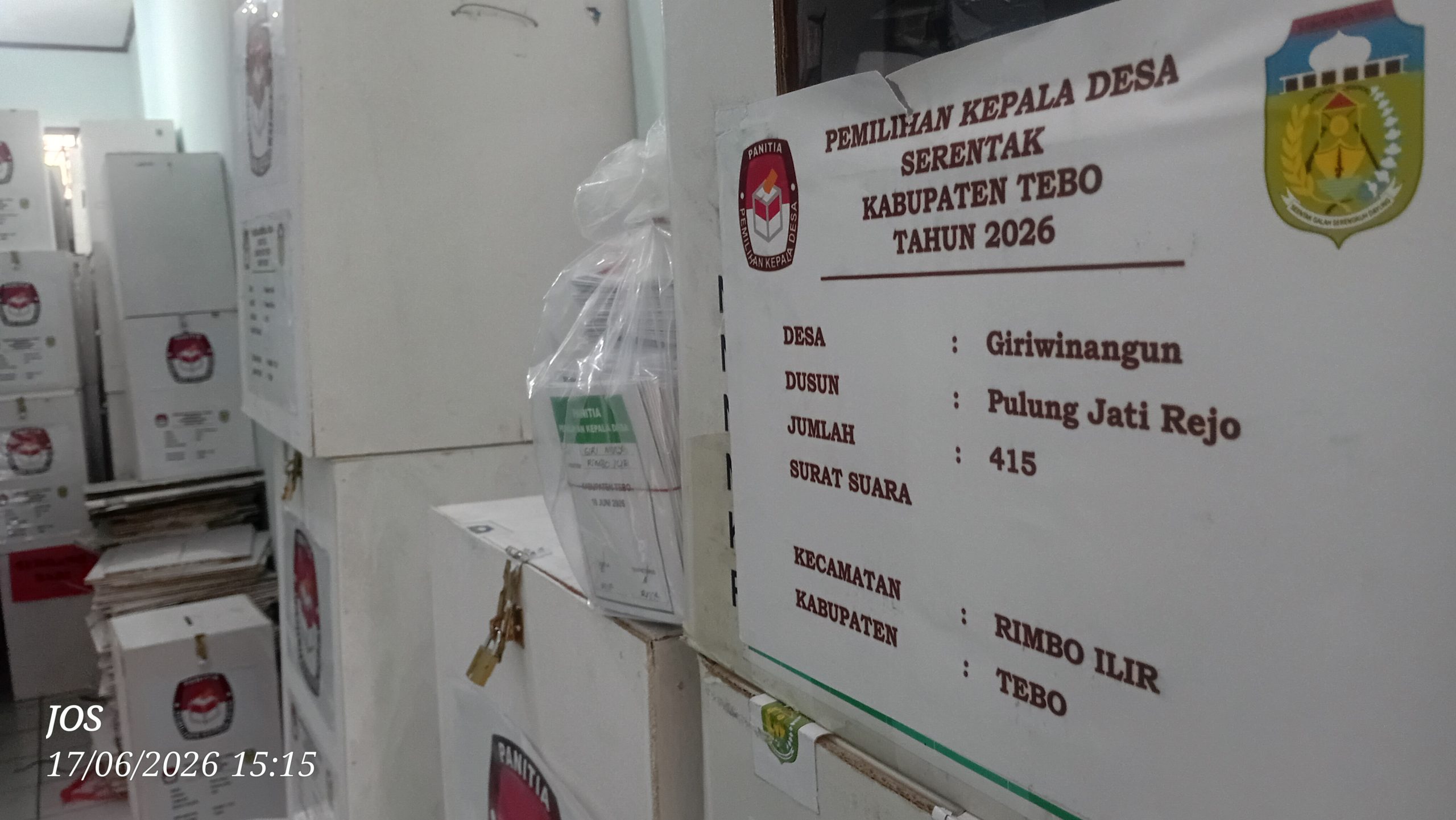 Camat Tebo Ilir : Surat itu sebagai laporan ke Bupati, bukan memutus