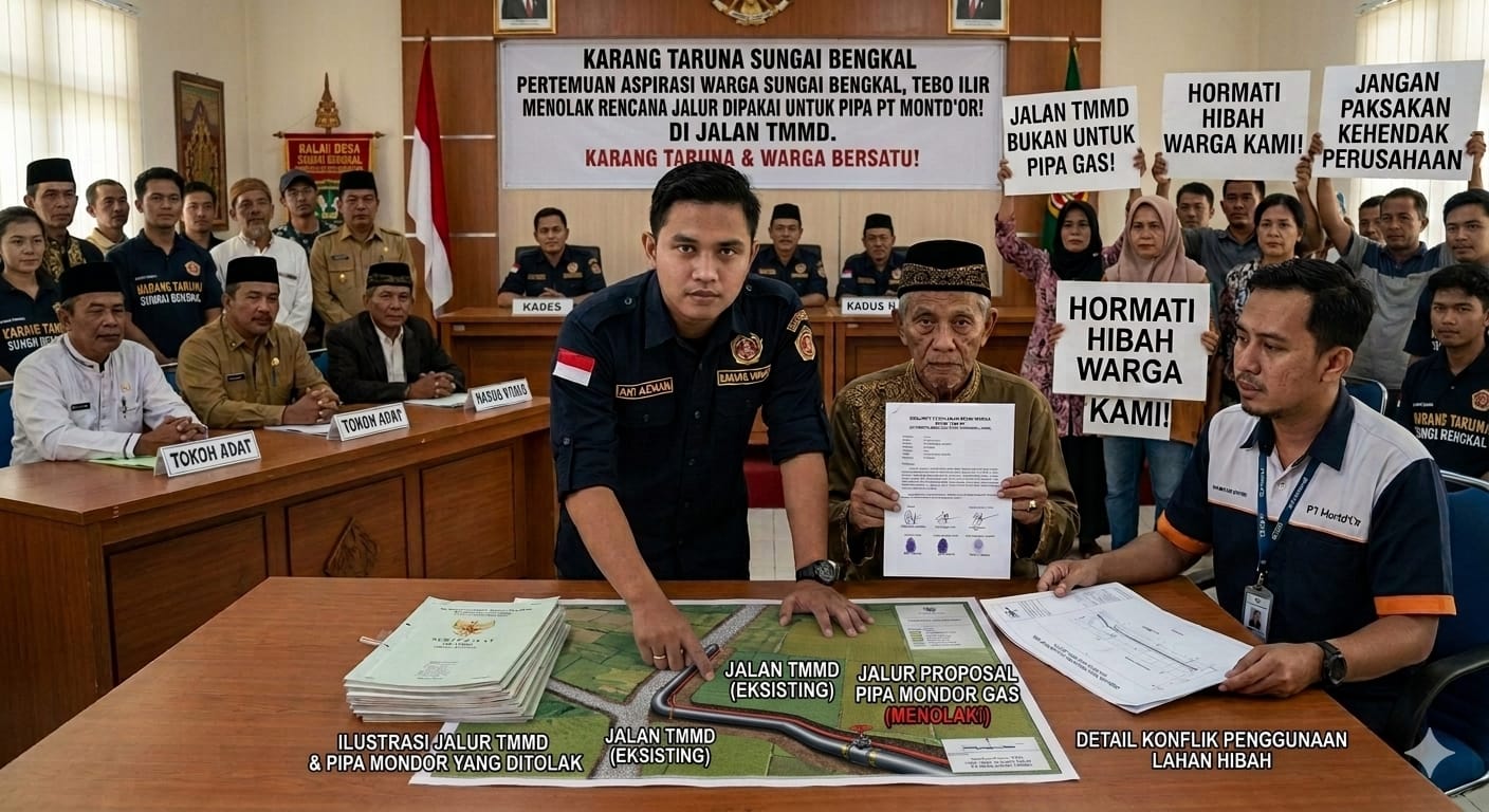Ari Azman Bongkar Sejarah Jalan TMMD: Dibangun dari Hibah Warga, Bukan untuk Kepentingan Perusahaan Migas