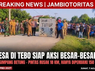 Jalan Simpang Betung-Pintas Rusak 18 KM, Warga Ancam Aksi Besar Jika Tak Dianggarkan di APBD 2027