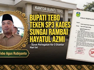 SP3 Kades Sungai Rambai, Hari Ini Surat Diantar ke Desa