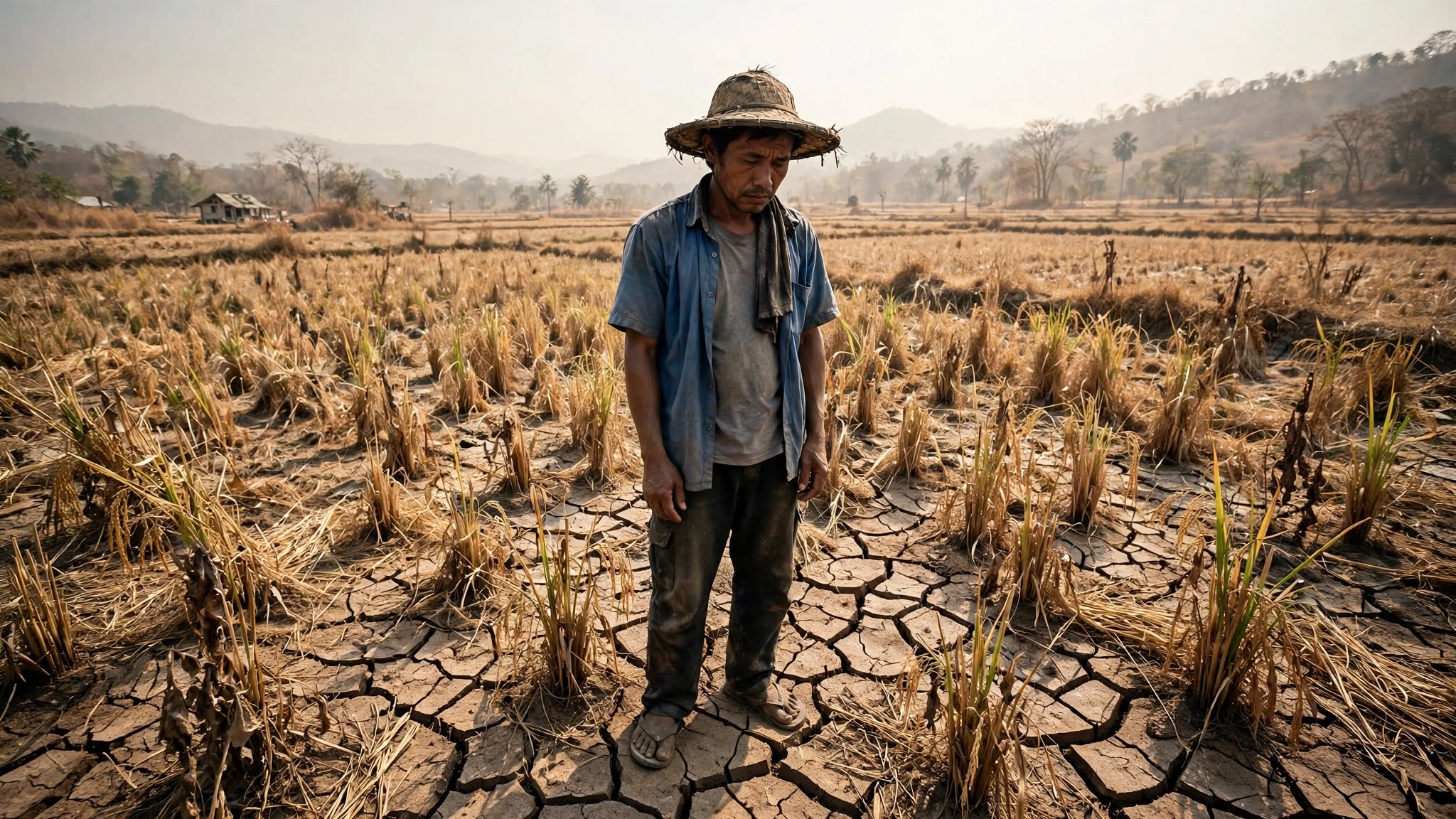 El Nino Hantam Jambi, Ribuan Hektare Padi Rusak dan 53 Hektare Puso