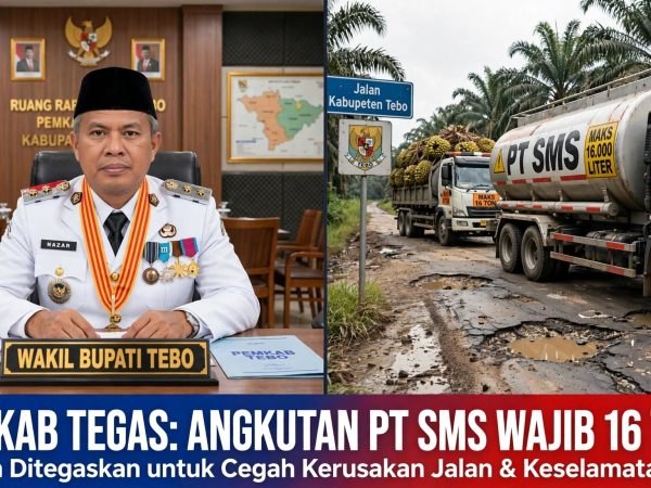 Pemda Tebo Panggil PT SMS, Wabup Nazar Tegaskan MST 16 Ton dan Ancam Cabut Izin