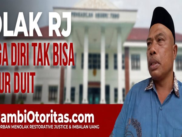 Korban Tolak Mentah Restorative Justice, Sidang Pengancaman Ketua BPD di PN Tebo Lanjut