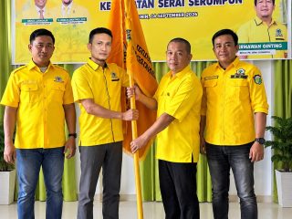 Terpilih Aklamasi, Irmawan Ginting Kembali Pimpin PK Golkar Serai Serumpun Terpilih Aklamasi, Irmawan Ginting Kembali Pimpin PK Golkar Serai Serumpun