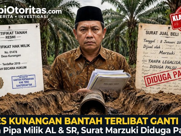 Soal Lahan Pipa Migas, Kades Kunangan: Surat Marzuki pernah dilaporkan diduga palsu