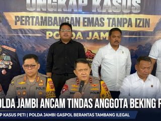 Kapolda Jambi Ancam Tindak Tegas Anggota Jadi Beking PETI: "Akan Saya Beri Contoh!"
