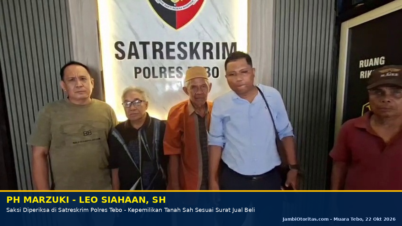 Kasus Pipa Migas di Kunangan Tebo ilir