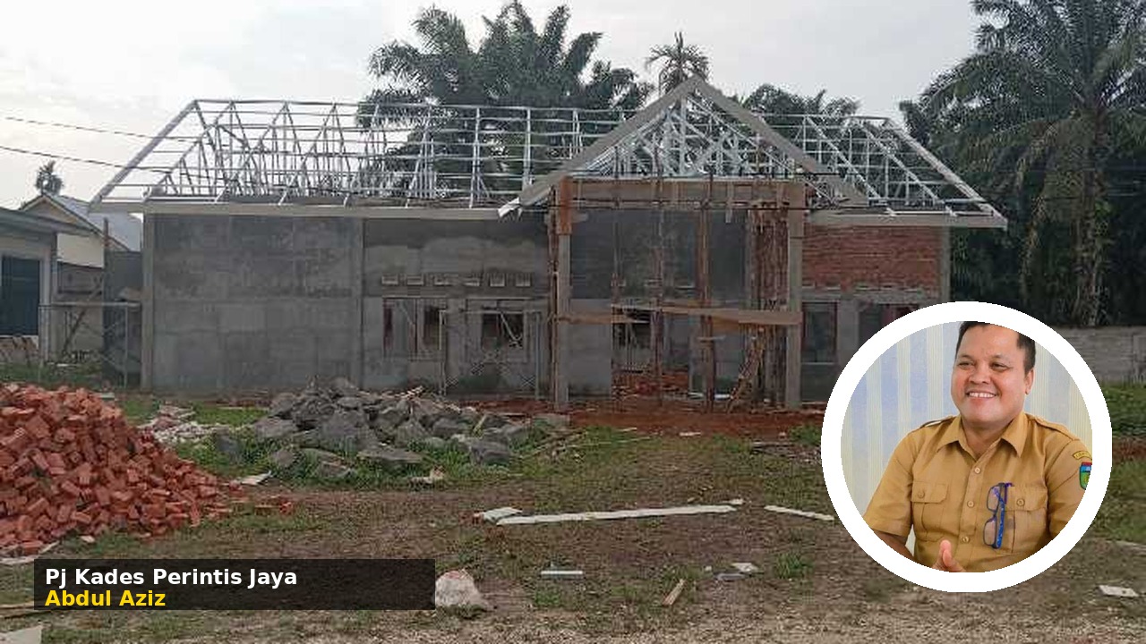 Pembangunan Gedung Serbaguna di Perintis Jaya Tebo Dikebut, Dana APBD Provinsi Jambi 2026