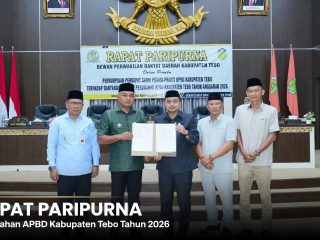 Sinergi Kawal APBD, DPRD Tebo Matangkan Perubahan Anggaran 2026
